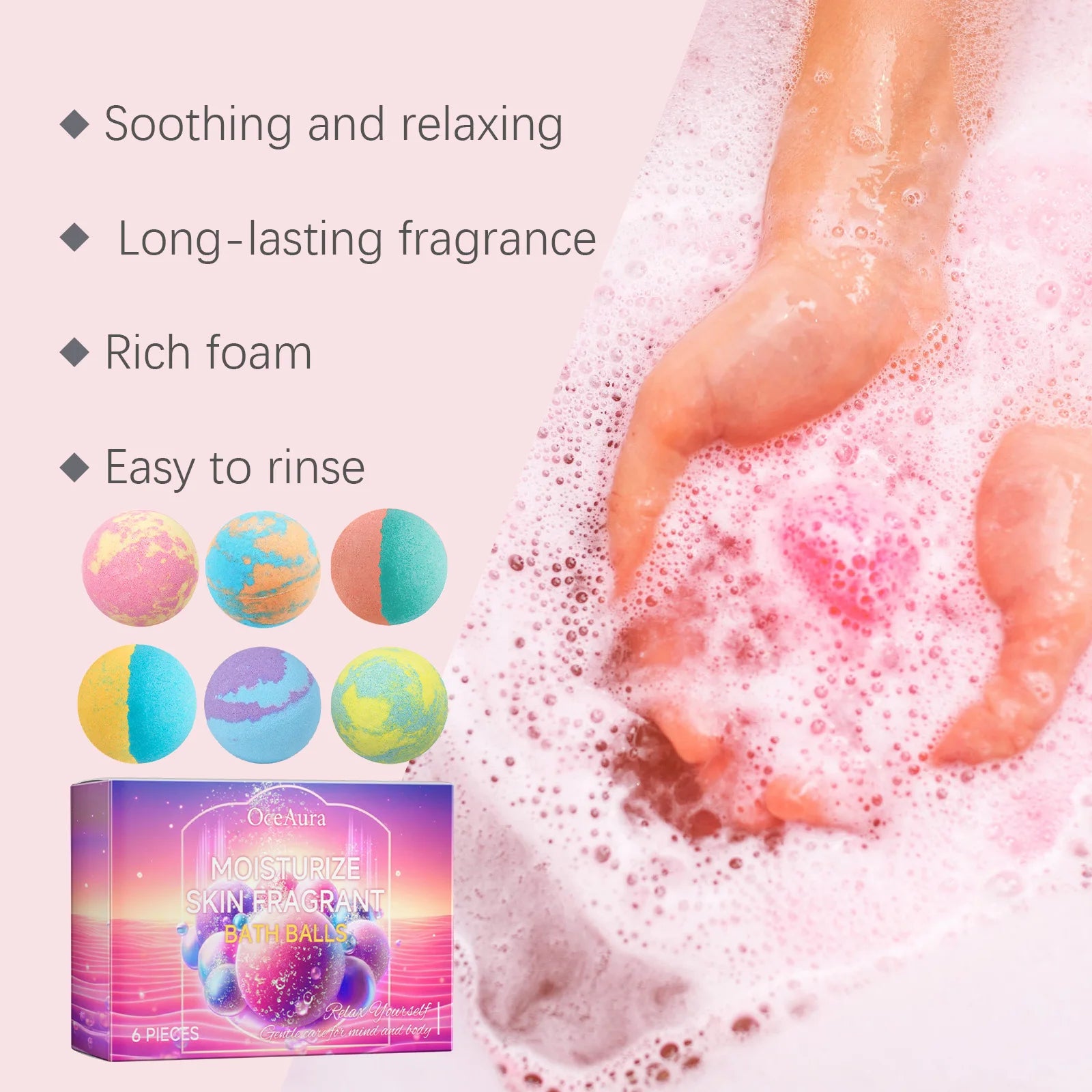 Floral Aromatherapy Spa Bath Bomb